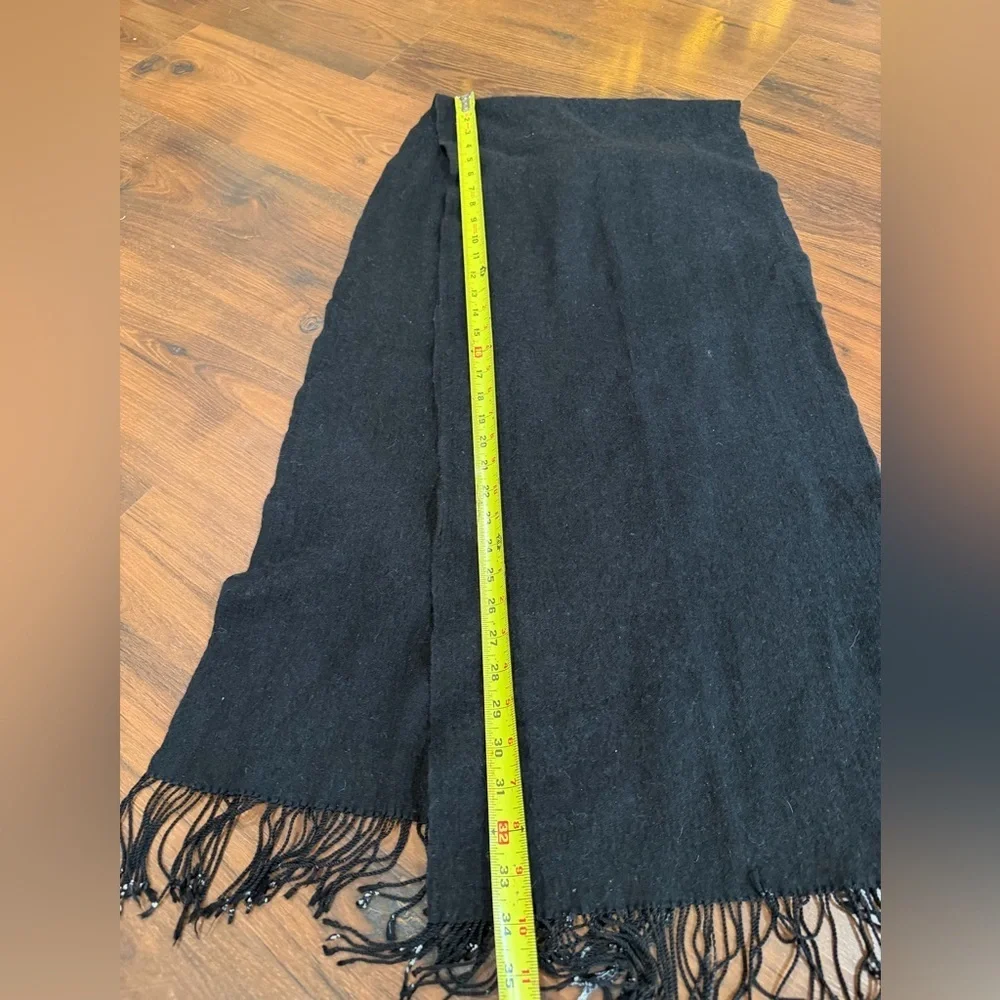 Joolay 60% cashmere, 40% silk black scarf